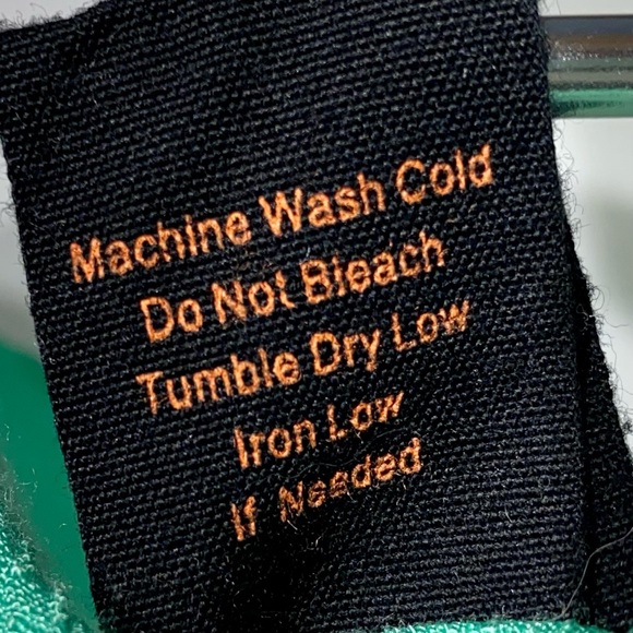 Pearl Sheer Top 3/4 Sleeves Button V-Neck with back Tie String Mint Green - Picture 7 of 11